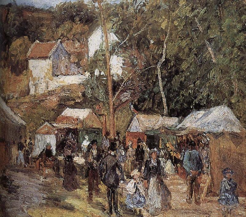Camille Pissarro Metaponto market near Watts